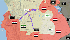 Tổ chức cực đoan Jaish al-Fateh bị bóp nghẹt từ 3 hướng