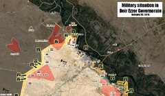 Chùm video chiến sự Syria thành phố Deir Ez-Zor