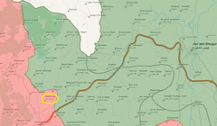 Lữ đoàn 103 Vệ binh Công hòa giành được làng Bashura, Bắc Latakia