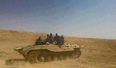 Quân đội Syria giành được cao điểm 853 phía Tây Palmyra