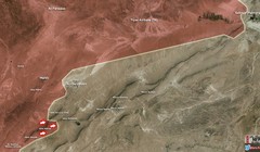 Quân đội Syria giải phóng một đỉnh núi gần Qaryatayn