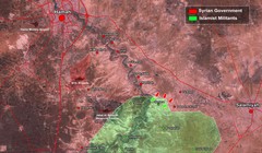 Quân đội Syria phản kích trên vùng nông thôn tỉnh Hama