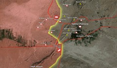 Quân đội Syria giải phóng khu trại Al-Qatar, tấn công về Vườn cây Palmyra