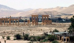 Video + Ảnh: Quân đội Syria đánh vào trung tâm thành phố Palmyra