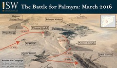 Video + Ảnh: Ác liệt trận chiến giành thành phố cổ Palmyra