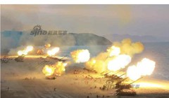 Cận cảnh uy lực pháo binh của Quân đội Nhân dân Triều Tiên trong diễn tập