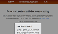 Hồ sơ Panama sẽ được công bố trên internet vào ngày 9/5 tới.