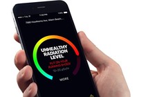 iPhone cũng có thể dùng để xác định các mức độ phóng xạ.