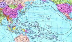 Trung Quốc từng tung bản đồ chiếm trọn Thái Bình Dương?