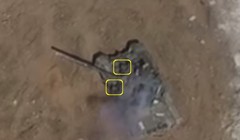 Video: Lực lượng Hồi giáo cực đoan một lần nữa tấn công trúng xe tăng T-90A