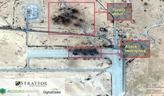 Bức ảnh vệ tinh của Stratfor do BBC cung cấp