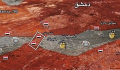 Bản đồ chiến sự Darayya