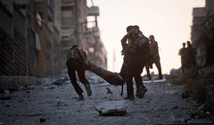 Một chiến binh Hồi giáo cực đoan trúng đạn trong cuộc chiến tranh đường phố