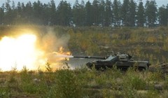 Xe pháo tự hành 2S25 Sprut-SD khai hỏa