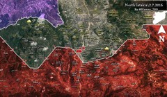 Bản đồ chiến sự Kinsiba, tỉnh Latakia