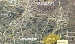 Bản đồ chiến sự khu vực làng Mayd'ani 