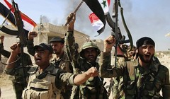 Các binh sĩ quân đội Syria ở Deir Ezzor