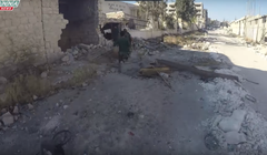 Giao chiến trên đường phố thành phố Aleppo