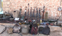 Lực lượng SDF thu vũ khí đạn dược từ IS ở thành phố Manbij