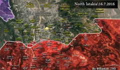 Bản đồ Kinsaba Bắc Latakia