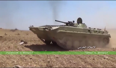 Xe bô binh chiến đấu BMP quân đội Syria trên chiến trường Đông Hama