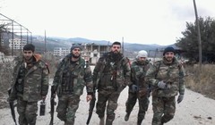 Binh sĩ quân đội Syria ở Latakia
