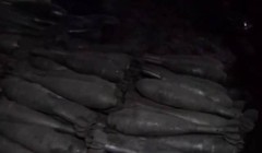 Một khối lượng khổng lồ các quả đạn súng cối của lực lượng Hồi giáo cực đoan bị quân đội Syria thu giữ