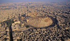 Thành phố Aleppo nhìn từ trên cao