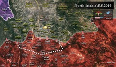 Bản đồ chiến sự tỉnh Latakia