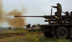 Binh sĩ Syria chiến đấu trên chiến trường Latakia