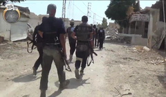 Nhóm chiến binh Hồi giáo cực đoan Ajnad Al-Sham.