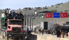 Xe chở chiến binh Hồi giáo cực đoan vượt biên giới Thổ Nhĩ Kỳ,- Syria
