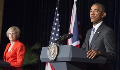 Tổng thống Obama phát biểu trong buổi họp báo chung tại Hàng Châu, Trung Quốc