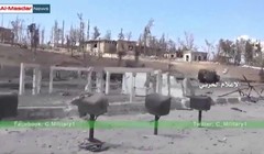 Toàn cảnh Học viện pháo binh Aleppo sau những trận chiến ác liệt