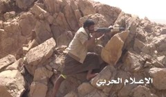 Chiến binh Houthi trên chiến trường Yemen.