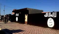 Một khu căn cứ của IS ở Syria