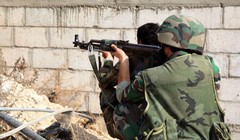 Binh sĩ quân đội Syria chiến đấu (ảnh minh họa)