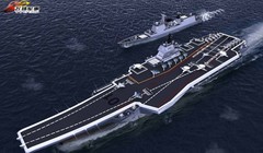 Mô phỏng 3D mẫu tàu sân bay CV - 17 của Trung Quốc