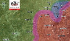 Bản đồ chiến sự tỉnh Hama