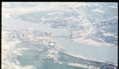 Toàn cảnh cầu Hàm Rồng trong không ảnh của Không quân Mỹ