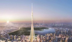 Tòa tháp Tower sẽ xây dựng ở Dubai cao hơn 828 m