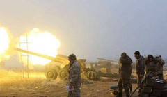 Quân đội Ukraine pháo kích trên chiến trường chảo lửa Debaltsevo
