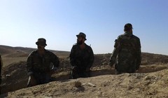 Binh sĩ quân đội Syria ở chiến trường Deir ez Zor