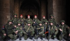 Một nhóm quân cảnh Nga ở Aleppo