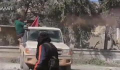 Các chiến binh Hồi giáo cực đoan FSA tiến vào thành phố Al-Bab