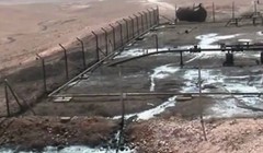 Binh sĩ quân đội Syria trên đường tấn công giải phóng khu mỏ dầu Jazal phía đông bắc thành phố Palmyra