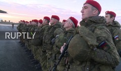 Lực lượng quân cảnh Nga đến Syria thực hiện nhiệm vụ