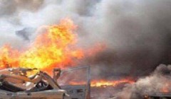 Máy bay liên minh ném bom trúng kho vũ khí hóa học của IS, hàng trăm người chết