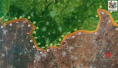 Chiến trường Hama, quân đội Syria cách thị trấn Lataminah.khoảng 1,5 km
