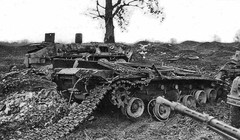 Xe tăng quân đội Nga bị phá hủy ở Grozny năm 1994-1995